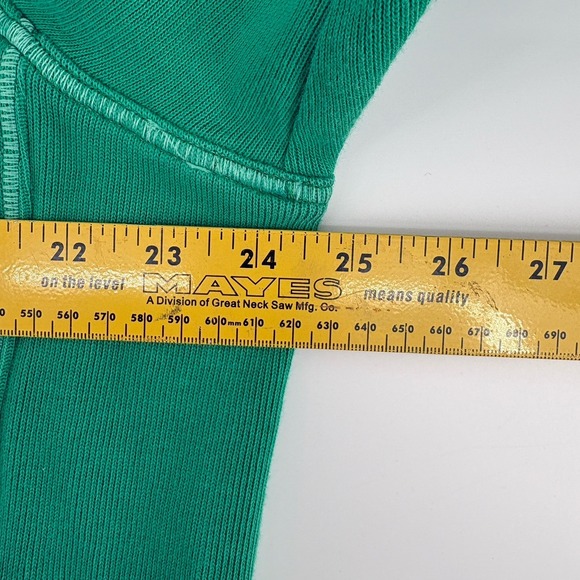 Tommy Bahama Relax Embroidered Marlin Mens Size XL 1/4 Zip Pullover Green - Picture 13 of 16